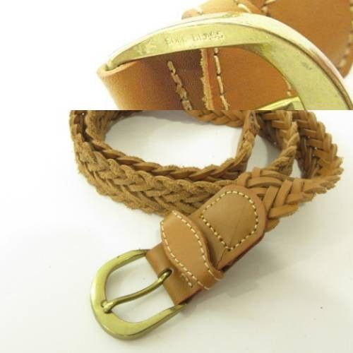 Dior And Others Leather Belt 10 Piece Set Summary Junk Item AA