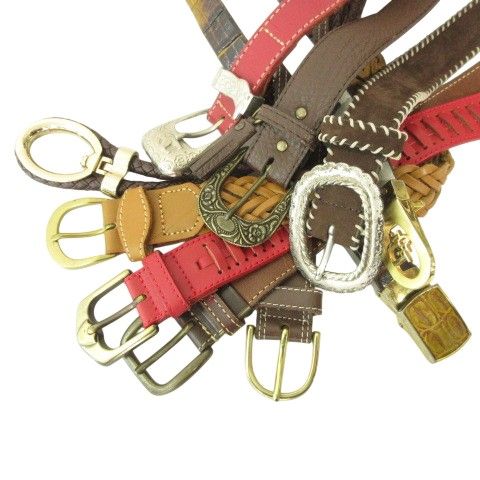 Dior And Others Leather Belt 10 Piece Set Summary Junk Item AA