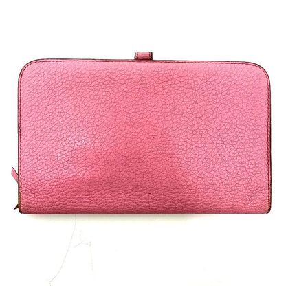 Hermes Long Wallet Dogon GM Dogon GM Taurillon Clemence Pink