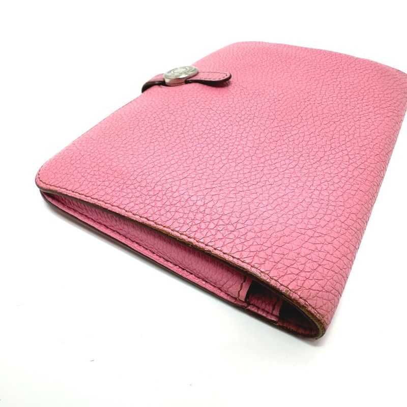 Hermes Long Wallet Dogon GM Dogon GM Taurillon Clemence Pink