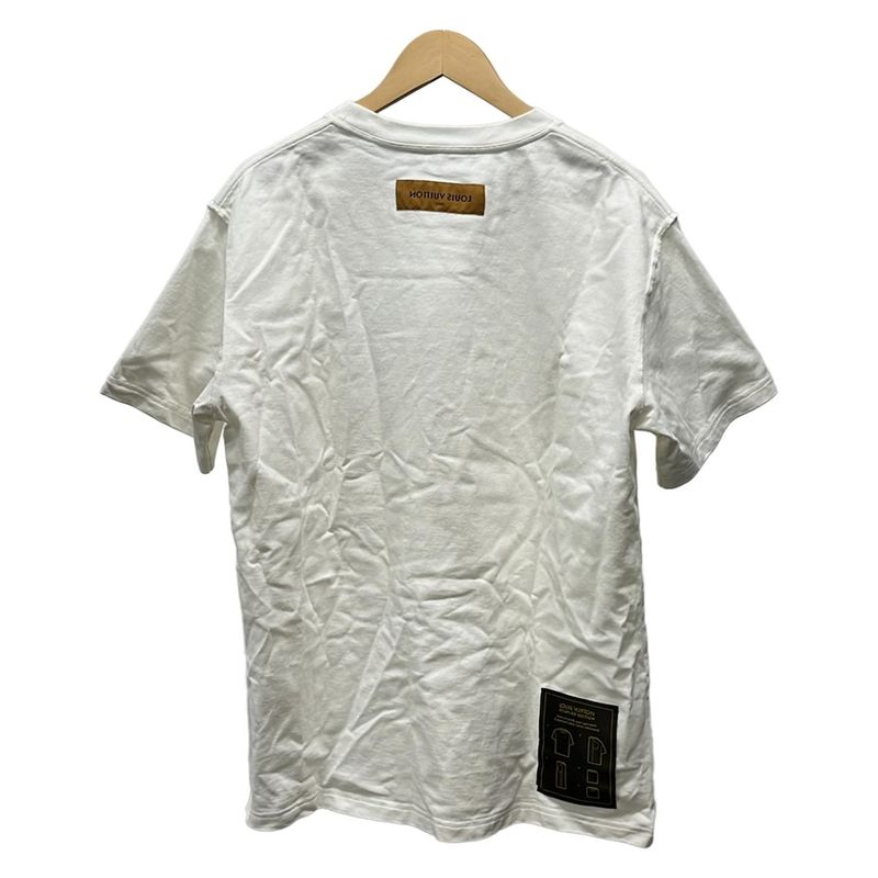 Louis Vuitton Short Sleeve T-shirt Size L Men's Inside Out Rm291q JYN Hiy47w