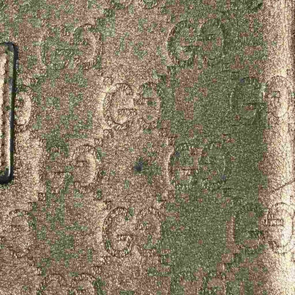 Gucci Notebook Case Bifold GG Pattern All Over Pattern 6 Holes Gold Color