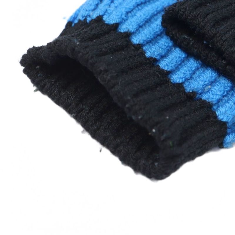 Gucci Adidas Cable Knit Sweater Long Sleeve Wool Logo Embroidery Pullover