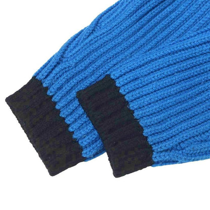 Gucci Adidas Cable Knit Sweater Long Sleeve Wool Logo Embroidery Pullover