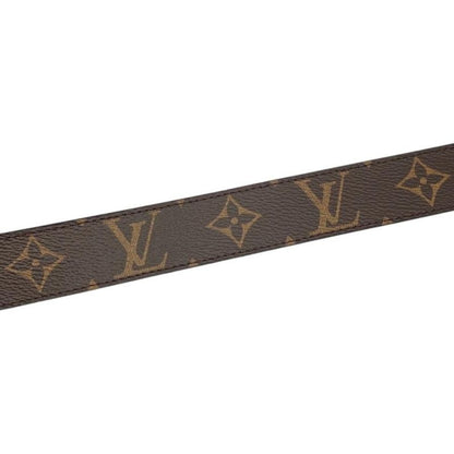 Louis Vuitton Belt Sainteur-lv Initial M9453 Monogram Brown Black Gold Hardware