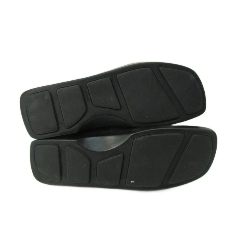 Prada Velcro Sneakers Square Toe Black Approximately 24cm (9.45in) AA