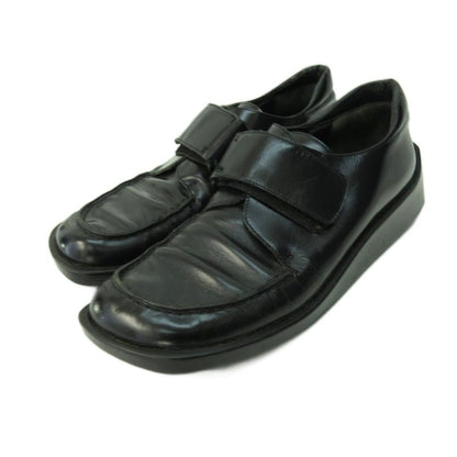 Prada Velcro Sneakers Square Toe Black Approximately 24cm (9.45in) AA