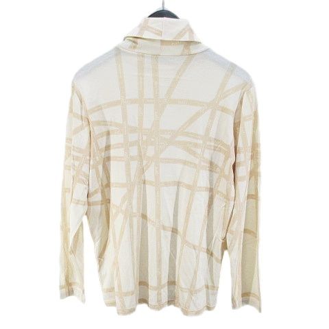 Hermes Bolduc High Neck Cut And Sewn Margiela Period Ribbon Pattern Long Sleeve