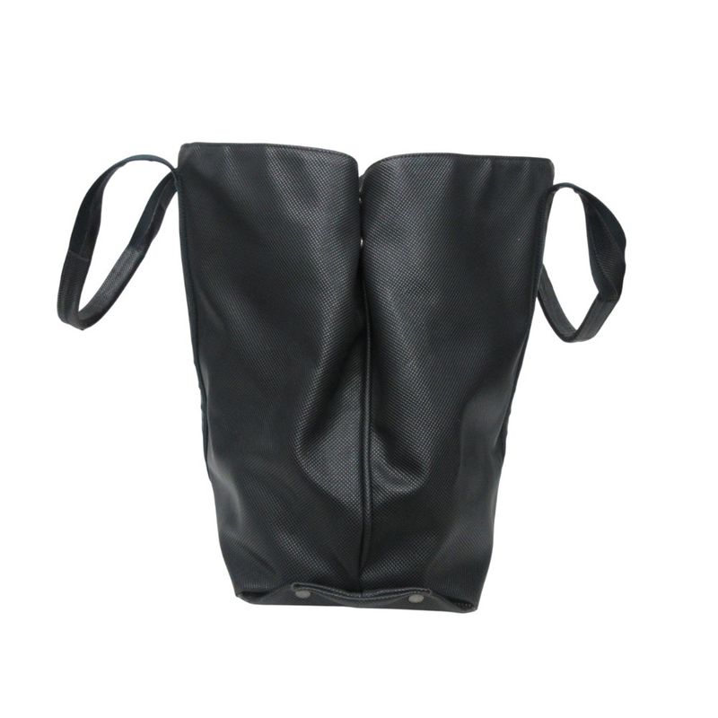 Bottega Veneta Marco Polo Tote Bag PVC Large Capacity Business Black