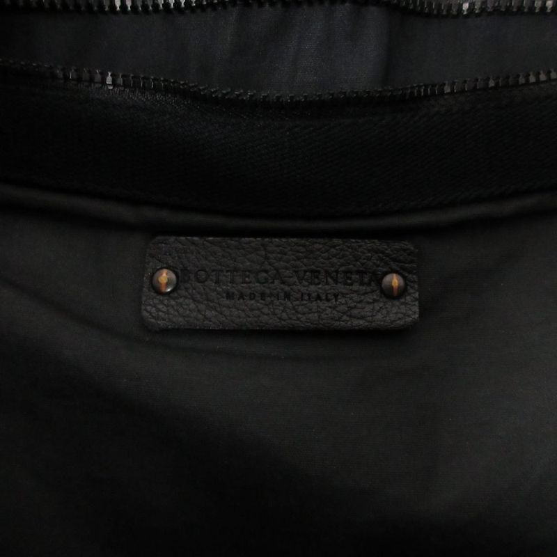 Bottega Veneta Marco Polo Tote Bag PVC Large Capacity Business Black