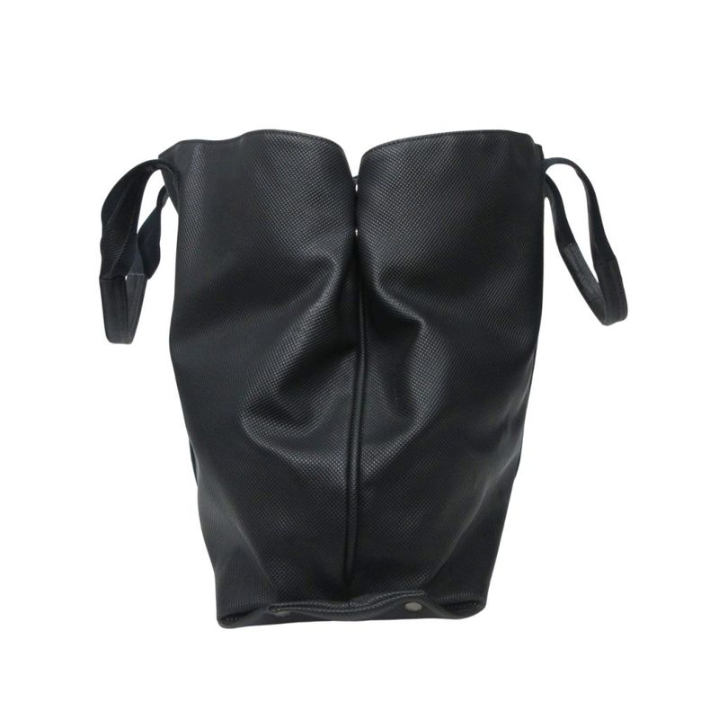 Bottega Veneta Marco Polo Tote Bag PVC Large Capacity Business Black