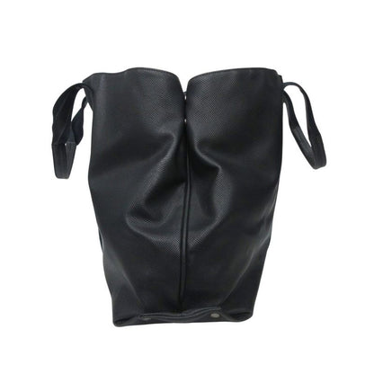 Bottega Veneta Marco Polo Tote Bag PVC Large Capacity Business Black