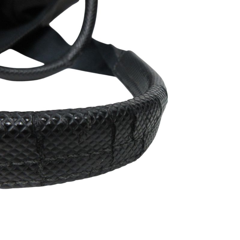 Bottega Veneta Marco Polo Tote Bag PVC Large Capacity Business Black