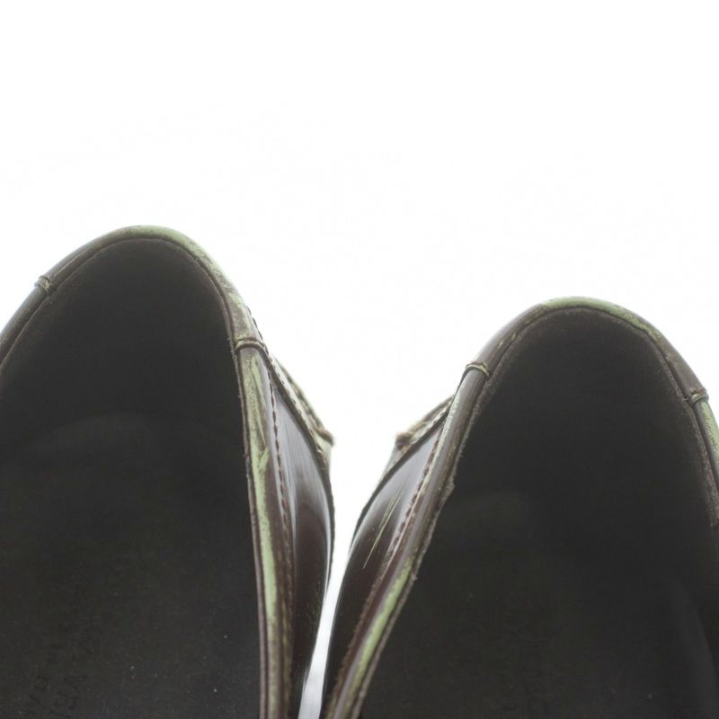 Bottega Veneta Coin Loafers Leather Intrecciato 40 25cm (9.84in) Brown XZ