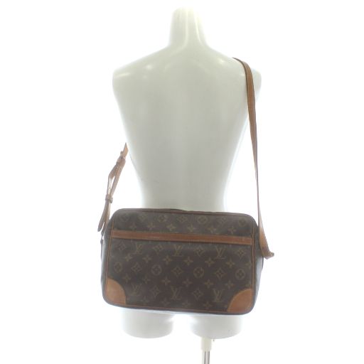 Louis Vuitton Trocadero Monogram Shoulder Bag PVC Leather All Over Pattern