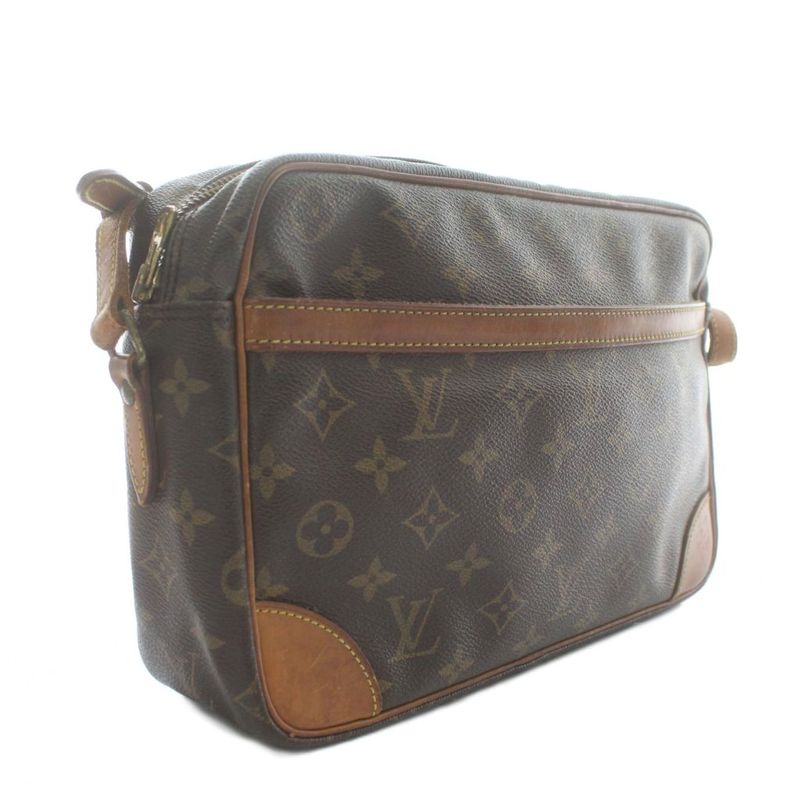 Louis Vuitton Trocadero Monogram Shoulder Bag PVC Leather All Over Pattern