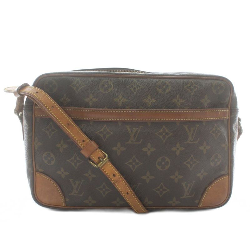 Louis Vuitton Trocadero Monogram Shoulder Bag PVC Leather All Over Pattern