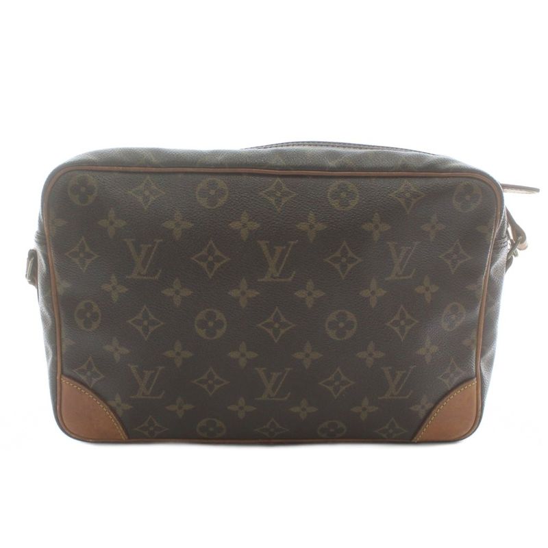 Louis Vuitton Trocadero Monogram Shoulder Bag PVC Leather All Over Pattern
