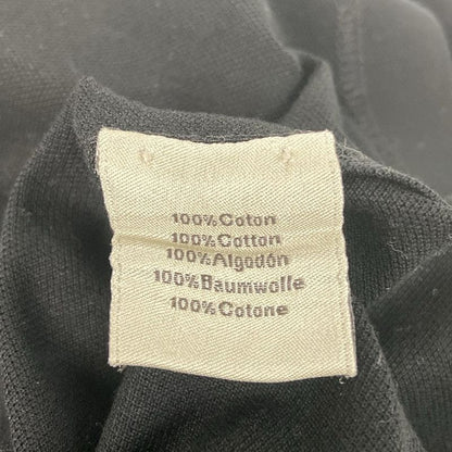 Hermes Short Sleeve T-shirt Sizes XXL XL Men's - Black Chest Pocket 100% Cotton