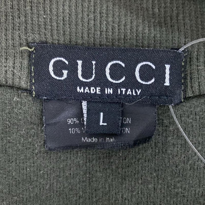 Gucci Sweatshirt Size L - Khaki Long Sleeve