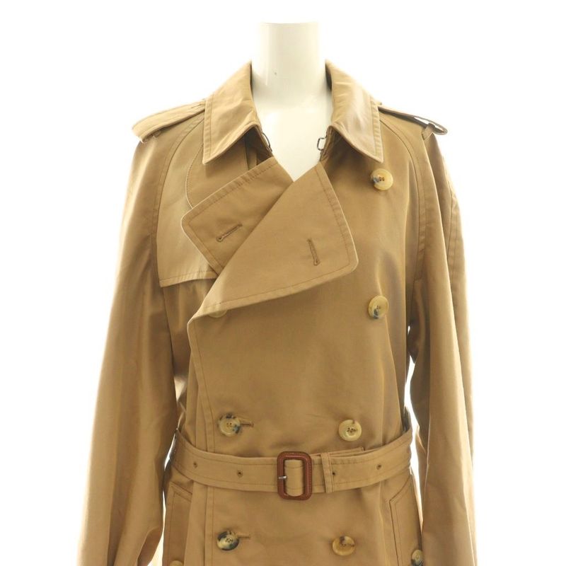 Gucci Floral Pattern Lining Trench Coat 2019 Trench Coat Silk Blend 36 Beige