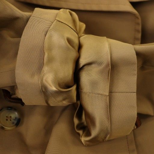 Gucci Floral Pattern Lining Trench Coat 2019 Trench Coat Silk Blend 36 Beige