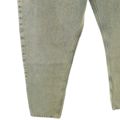 Gucci ×MLB 23 Years NY Yankees Patch Denim Jeans Logo 25 Light Blue CX • OS