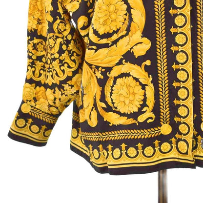 Gianni Versace Gianni Versace Shirt Blouse Long Sleeve Barocco Pattern All Over
