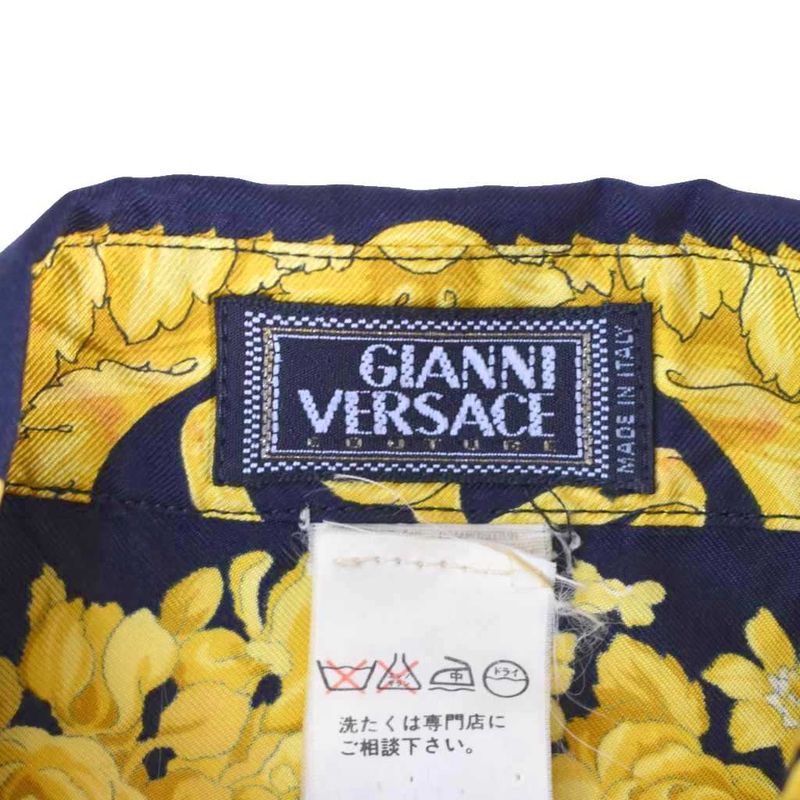 Gianni Versace Gianni Versace Shirt Blouse Long Sleeve Barocco Pattern All Over