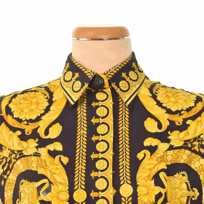 Gianni Versace Gianni Versace Shirt Blouse Long Sleeve Barocco Pattern All Over