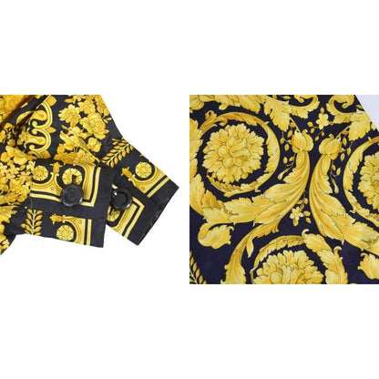 Gianni Versace Gianni Versace Shirt Blouse Long Sleeve Barocco Pattern All Over