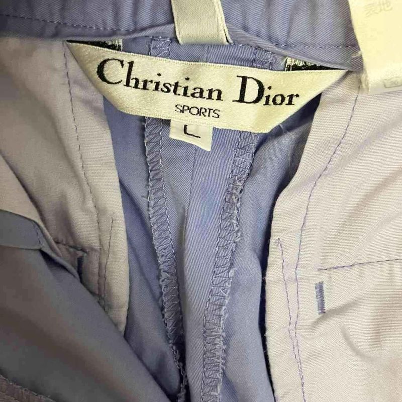 Christian Dior Sports Easy Pants Tuck Pants L Purple