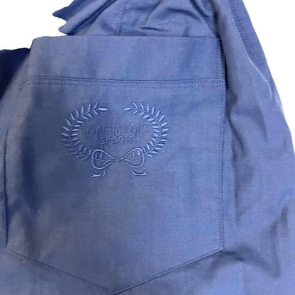 Christian Dior Sports Tuck Pants Center Press L Blue