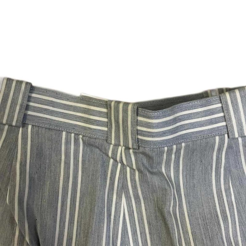 Christian Dior Sports Center Press Pants Striped Pants M Sky Blue
