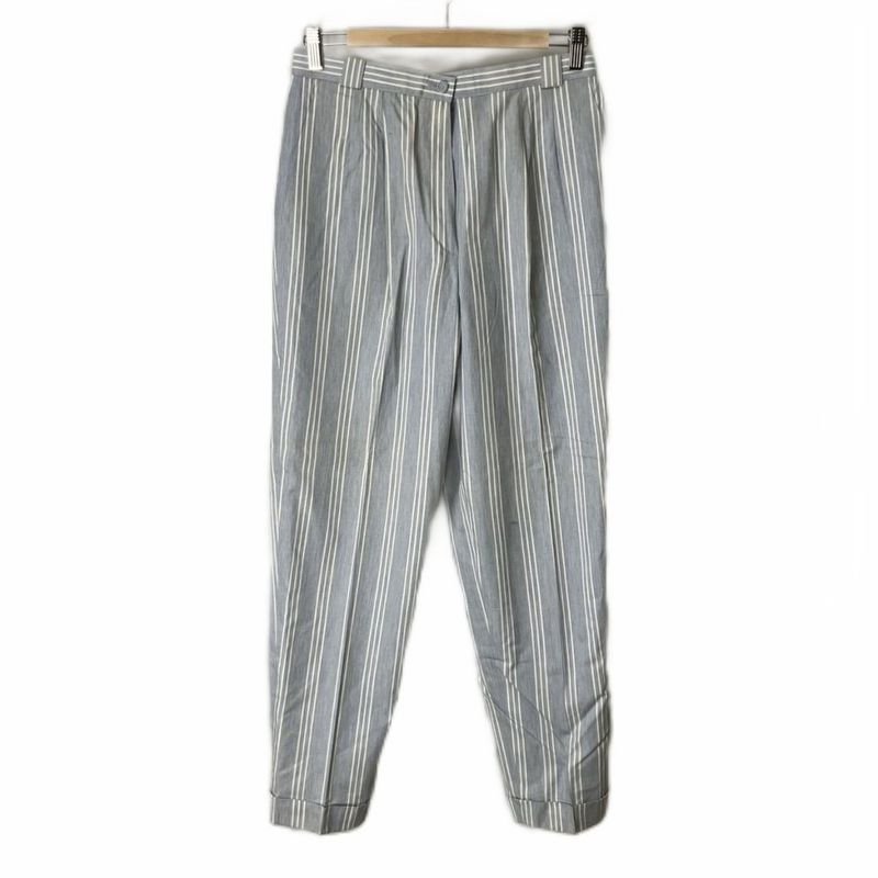 Christian Dior Sports Center Press Pants Striped Pants M Sky Blue