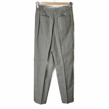 Christian Dior Sports Slacks Tuck Pants Check M Gray