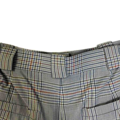 Christian Dior Sports Slacks Tuck Pants Check M Gray