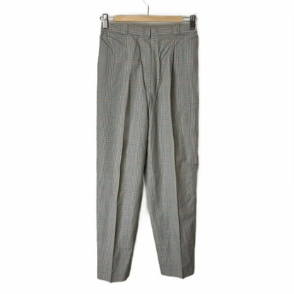 Christian Dior Sports Slacks Tuck Pants Check M Gray