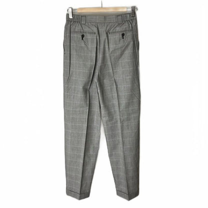 Christian Dior Sports Slacks Tuck Pants Check M Gray