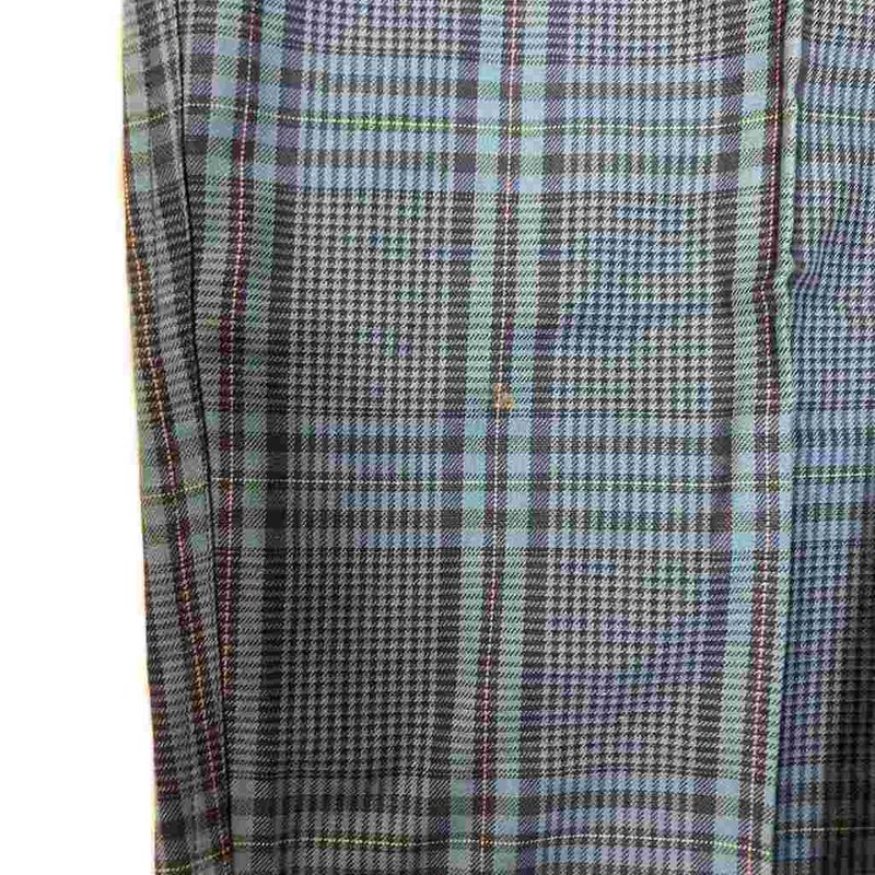 Christian Dior Sports Slacks Tuck Pants Check M Blue