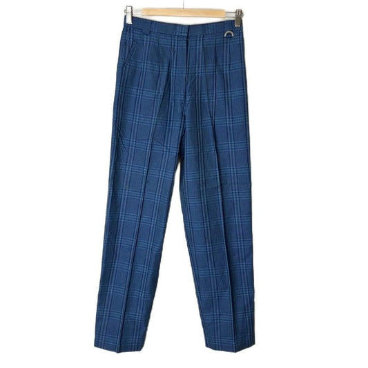 Christian Dior Sports Slacks Tuck Pants Check M Blue