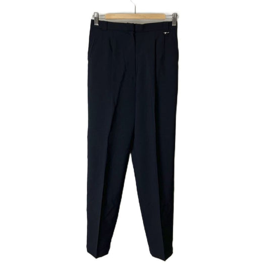 Christian Dior Sports Slacks Tucked Pants Tapered Wool M Navy