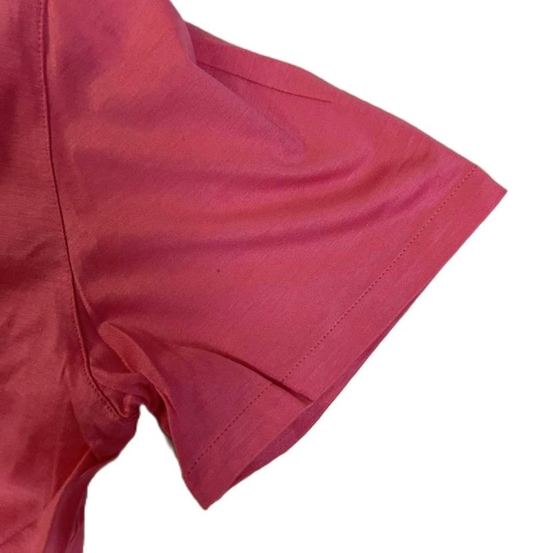 Christian Dior Sports Polo Shirt Short Sleeve Logo Embroidery M Pink