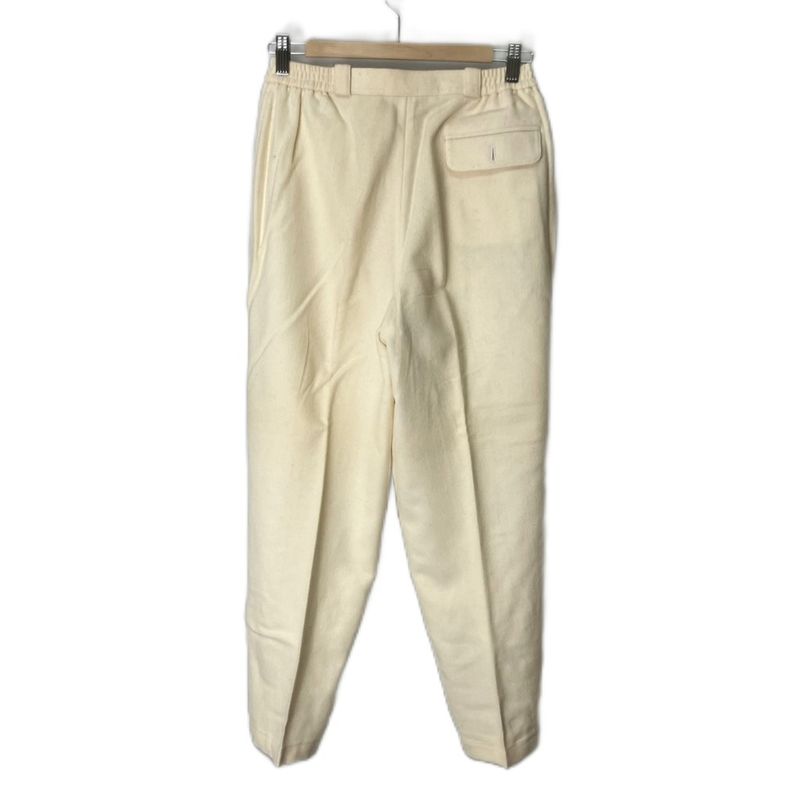 Christian Dior Sports Wool Slacks Tuck Pants L Ivory