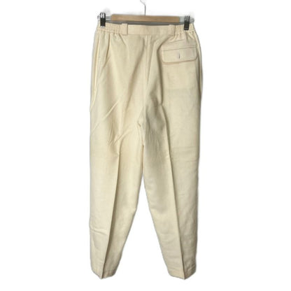 Christian Dior Sports Wool Slacks Tuck Pants L Ivory