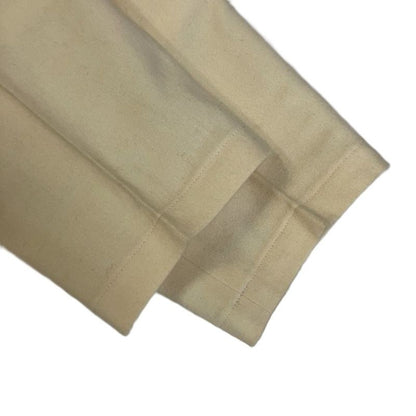 Christian Dior Sports Wool Slacks Tuck Pants L Ivory