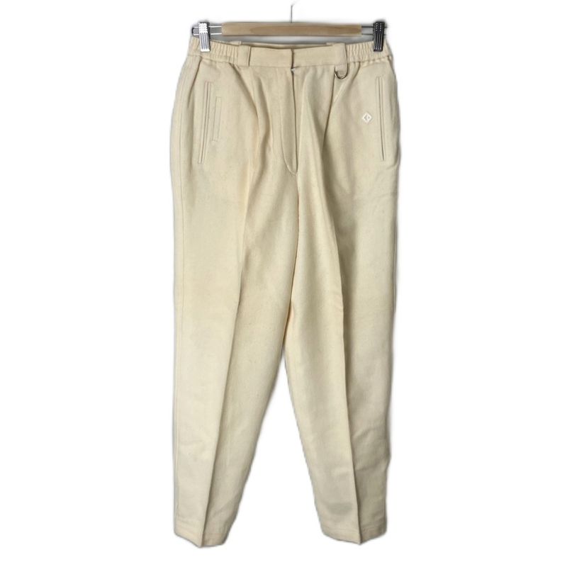 Christian Dior Sports Wool Slacks Tuck Pants L Ivory