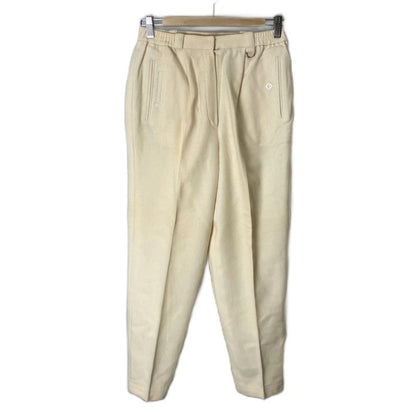 Christian Dior Sports Wool Slacks Tuck Pants L Ivory