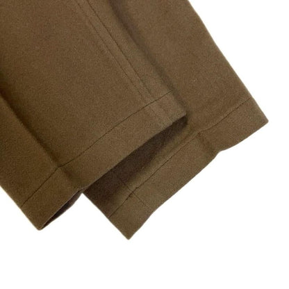 Christian Dior Sports Wool Slacks Tuck Pants Wool M Brown