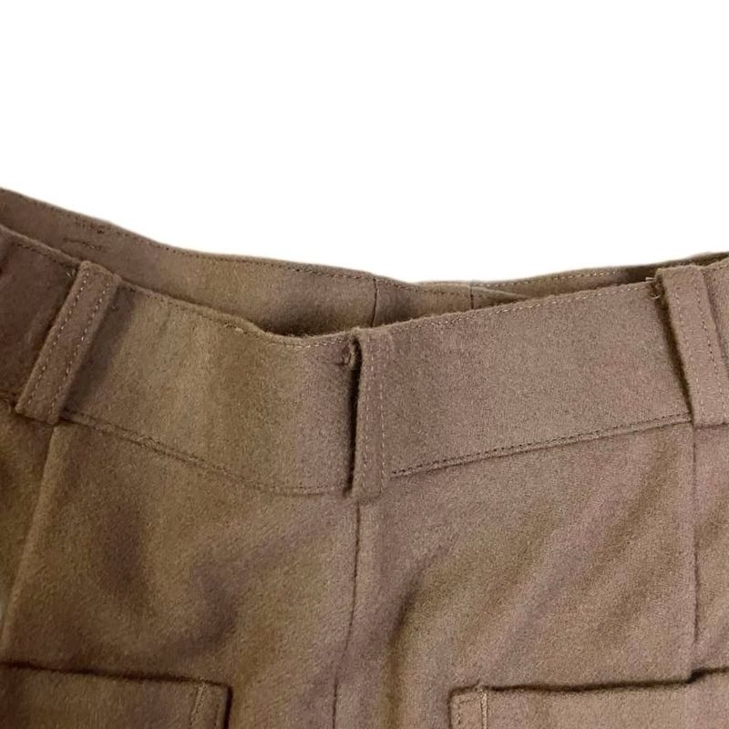 Christian Dior Sports Wool Slacks Tuck Pants Wool M Brown